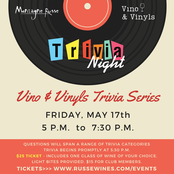 Vino & Vinyls Trivia Night | May 17